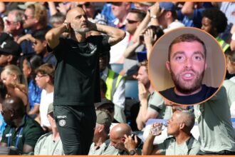 Chelsea manager Enzo Maresca and Fabrizio Romano