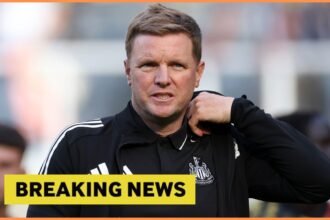 Newcastle United manager Eddie Howe