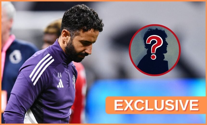 Ruben Amorim looks on after Man United