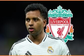 Rodrygo Goes of Real Madrid has been linked with Liverpool