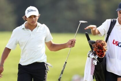 Charlie Woods finishes T-9 with the junior PGA after closing the 74