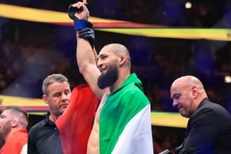 Dana White praises Khamzat Chimaev and says he has been on a "rocket ship" ever since his debut at UFC