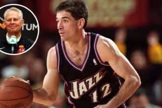 "I..." John Stockton goes out to Utah Jazz with Danny Ainge for lack of success and intentionally tanking.