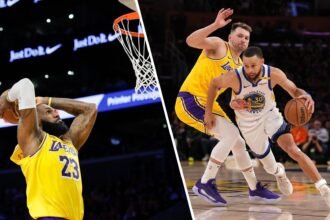 Joe Johnson says if LeBron James has a better chance to win the title with Luka Donsic and Stephen Curry