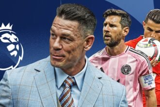 John Cena decides between Ronaldo and Messi and gives a name to his favorite Premier League team