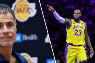 La Lakers GM Rob Pelinka gives a "respectful" comment on LeBron James' retirement plan