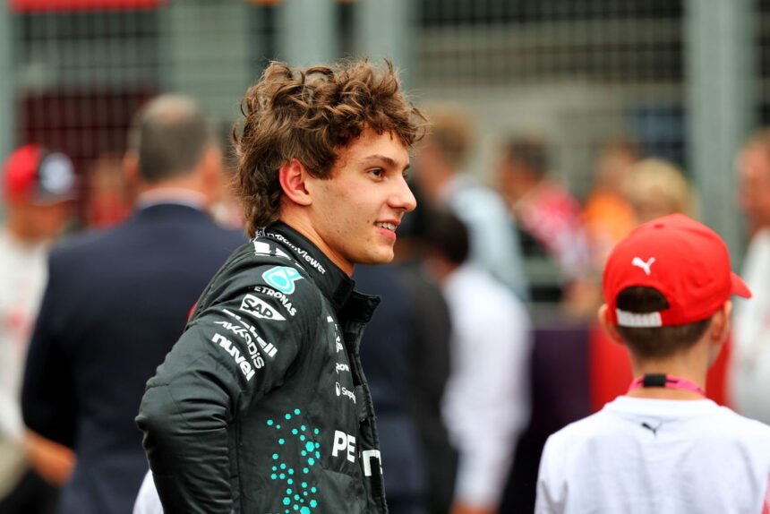 Mercedes encourages Kimi Antoneri to "trust his talent" in his rookie Formula 1 season