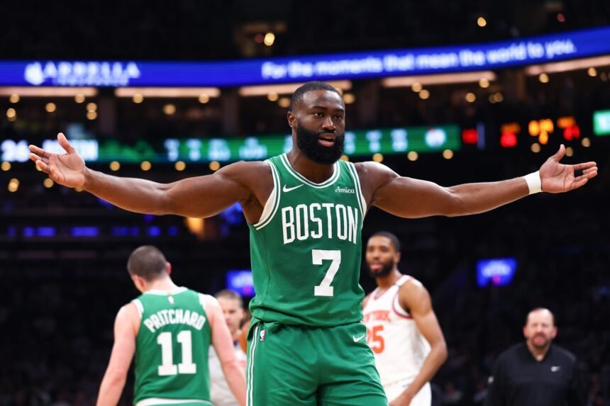 NBA analysts defend Jaylen Brown from the pressure to face next season, but some Celtic players ask