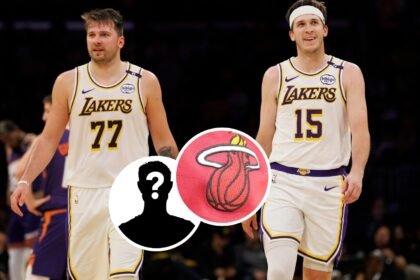 NBA mock trade with the Miami Heat adds the perfect wing defender to the La Lakers next to Lukadon Sic in Austin Reeves