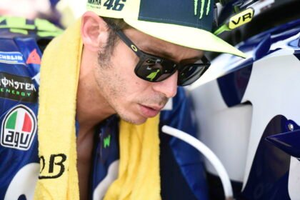 Stumble under pressure from the legendary Valentino Rossi Motog Pre-Code Mark Marquez