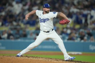 The Dodgers place Kirby Yates on the injured list in shocking roster moves