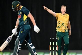 Corbin Bosch issued sanctions for provocative send off to Australian Batter