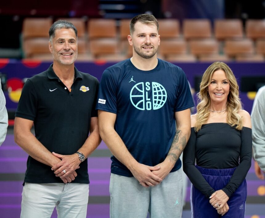 What Jeanie Buss told Slovenian radio about Luka Doncic after flying to support him in Eurobasket