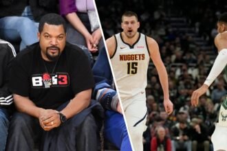 Who would the Ice Cube choose to join Lukadon Sic with the Lakers, Nicola Jokic or Giannis Anteto Compo?