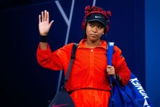 osaka naomi down down 'alloaborate' Us Us Open FirstRound Outfit