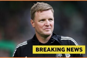 Newcastle United manager Eddie Howe