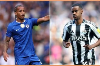 Joao Pedro and Alexander Isak