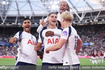 Tottenham Hotspur boss Thomas Frank is happy with Lucas Bergval and Zabi Simons after West Ham Thrashing (video)