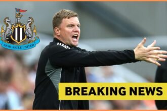 Newcastle United manager Eddie Howe