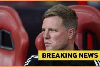 Newcastle United manager Eddie Howe