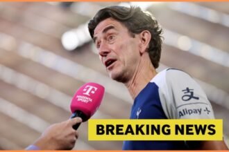 Tottenham manager Thomas Frank