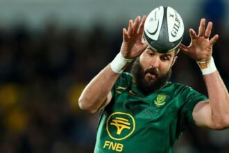 Lood de Jager was called by Springbok as an alternative to Franco Masters for Argentina's test