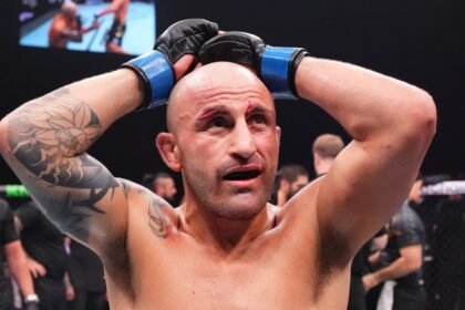 Alexander Volkanovsky admits that he fought Ilia Toplia soon after losing: "I lighted out for a few minutes."