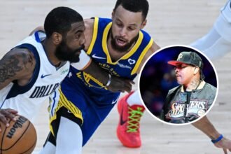 Allen Iverson chose the best handle between Kyrie Irving and Steph Curry, but Shaq disagrees