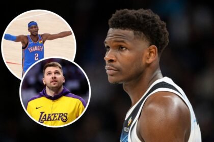 Anthony Edwards had the recognition of Shai Gilgeous-Alexander, Luka Doncic after the 2025 WCF loss, says NBA Insider