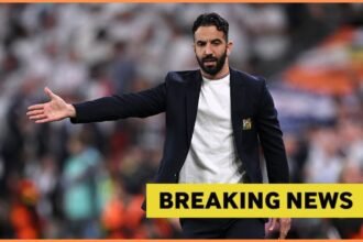 Man United manager Ruben Amorim