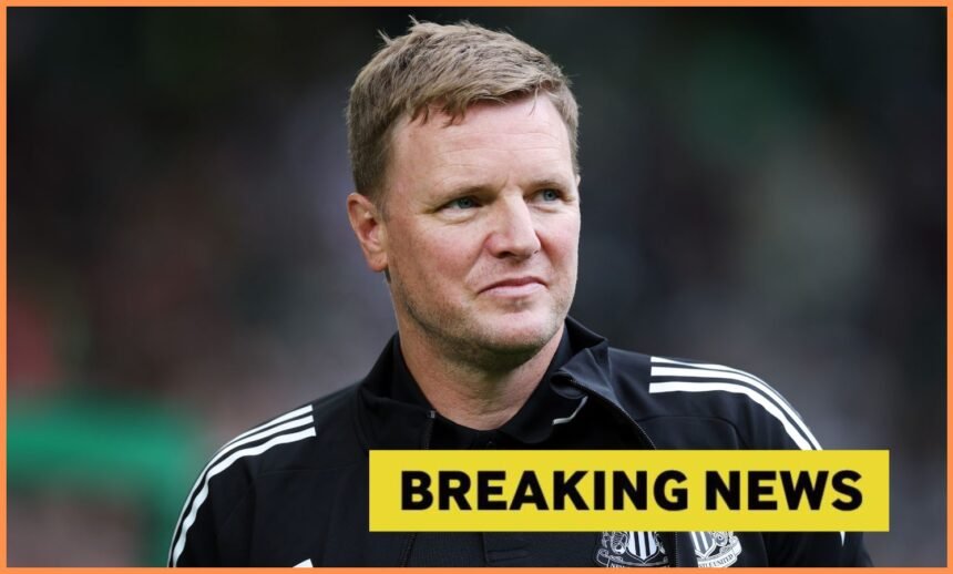 Newcastle United manager Eddie Howe
