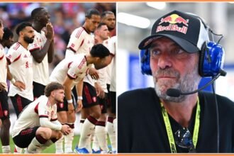 Harvey Elliott and Jurgen Klopp