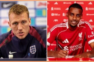 Dan Burn and Alexander Isak