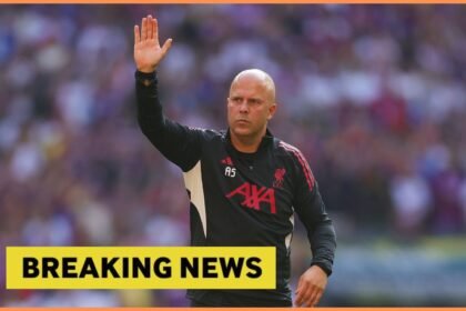 Liverpool manager Arne Slot