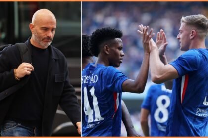 Enzo Maresca, Estevao Willian, and Liam Delap