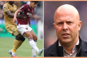 Marc Guehi and Arne Slot