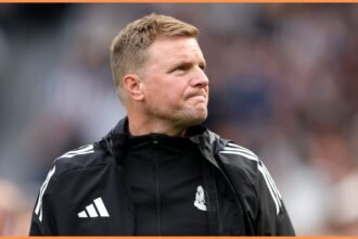 Newcastle United manager Eddie Howe