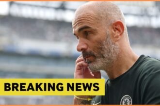 Chelsea manager Enzo Maresca
