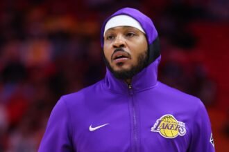 Carmelo Anthony has made an incredible choice for the best NBA season ever.