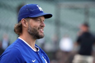 Clayton Carshaw sends an emotional message to his Dodgers teammates after his retirement announcement