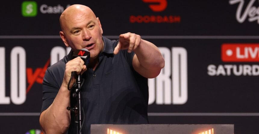 Eddie Hearn won't allow new boxing promoter Dana White "steam and roll the game", White responds