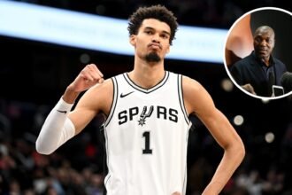 Hakeem Olajuwon "You don't need it" Victor Wembanyama U-turn to post training images of the star