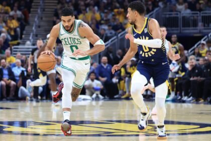 Jeff Teague shares what he noticed about Jason Tatum's recovery from Achilles' injury compared to Ty Halliburton