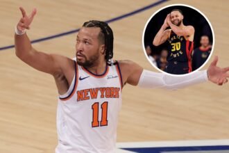 Karl Anthony Towns is hoping the New York Knicks will make a "Stef Curry" adjustment for Jaren Branson next season