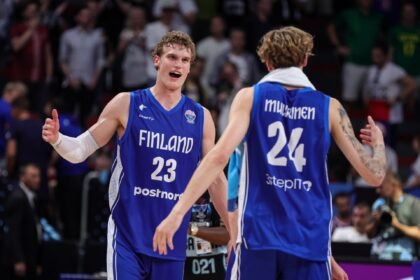 Lauri Markkanen says that Miikka Muurinen's top is doing even better than his age
