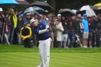 Matsuyama Hideki rides the Eagles and rides the BMW PGA Championship Lead