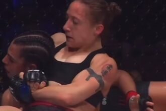 Missing Fist: Mackenzie Stiller almost goes home with an evil bulldog choke