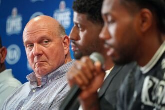 NBA fans create points that are "over it" as the latest $1.8 million contradictory $1.8 million Steve Balmer donation.