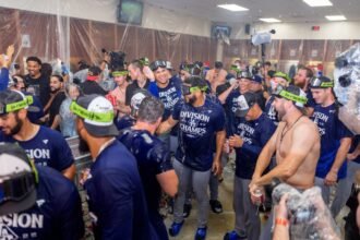 Dodgers Note: LA wins NL West again, Wild Celebration, Key Reliever may not return