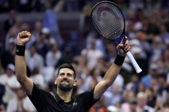 Novak Jjokovic reaches us to the open quarter final with dominant effort